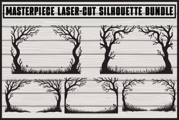 Download Floral Laser Cut Silhouette Panels - Floral Collection
