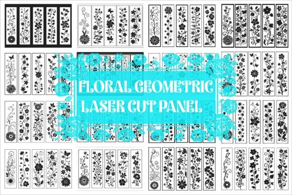 Download Creative Laser Cut Floral Border Design - Floral Collection