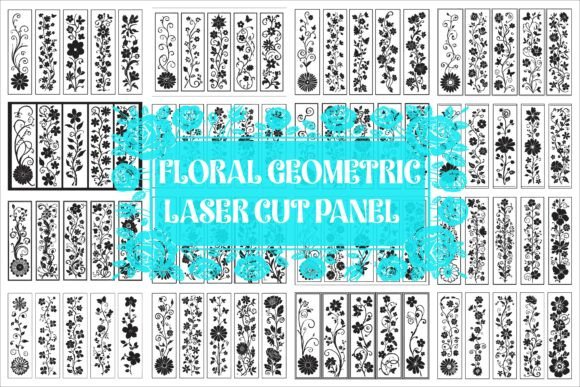 Download Creative Laser Cut Floral Border Design - Floral Collection