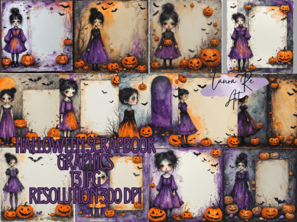 Download Halloween Scrapbook Graphics - Halloween scrapbook Collection