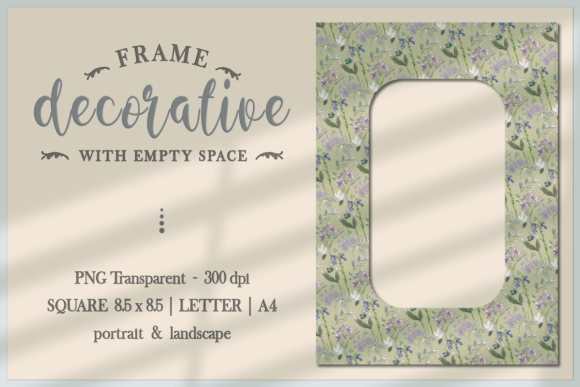 Download Floral - FRAME PNG - Floral Collection