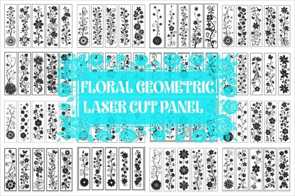 Download Creative Laser Cut Floral Border Design - Floral Collection