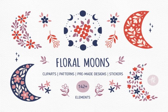 Download Floral Moons Collection - Floral Collection