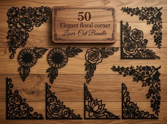 Download Elegant Floral Corner - Floral Collection