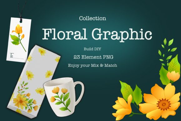 Download Floral Graphic Build DIY Design Style - Floral Collection