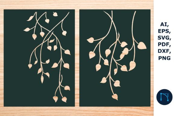Download Floral Greeting Card Cutting SVG Bundle - Floral Collection