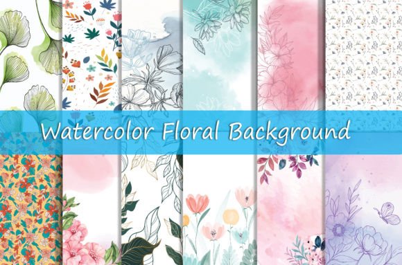 Download Watercolor Floral Background - Floral Collection